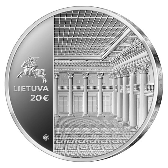 Lituanie 20 euros « Banque Nationale » 2022