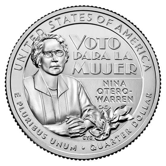 US Quarter "Nina Otero Warren" 2022 D