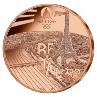 Frankrijk 0,25 Euro "Zwemmen" 2021