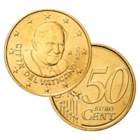Vaticaan 50 Cent Coincard 2010