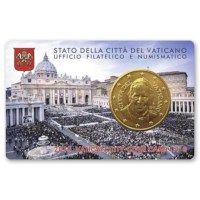 Vaticaan 50 Cent 2015 BU Coincard