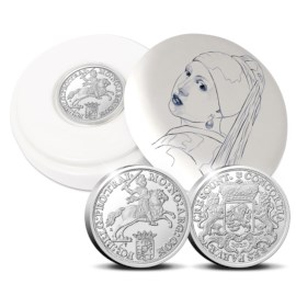 Official Restrike: Ducaton 2023 “Silver Rider” 2 Ounce – Royal Delft Edition