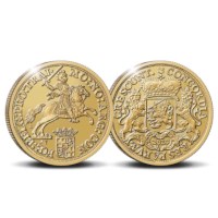 Officiële Herslag: Dukaton 2023 Goud 1 ounce – Royal Delft editie