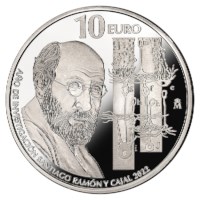 Espagne 10 euros « Ramón y Cajal » 2022