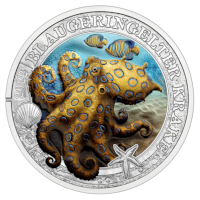 Autriche 3 euros « Octopus » 2022