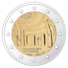 Malte 2 euros « Hal Saflieni » 2022 UNC