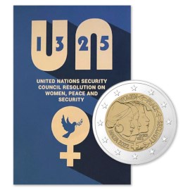 Malte 2 euros « Femmes, Paix et Sécurité » 2022 Coincard
