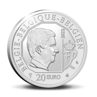 20 euromunt België 2023 ‘100 jaar Sabena’ Zilver Proof