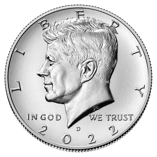 US Half Dollar "Kennedy" 2022 D