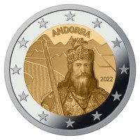 Andorra 2 Euro "Karel de Grote" 2022