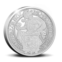 Official Restrike Lion Dollar 2023 Silver 2 Ounce