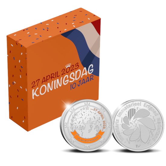 10 years of King's Day Silver 1 Ounce