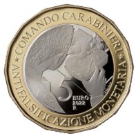 Italie 5 euros « Carabiniers » 2022