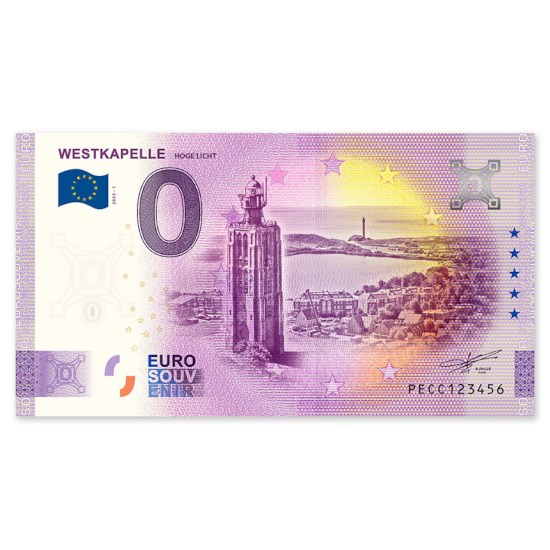 0 Euro Biljet "Westkapelle"