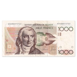 1000 Francs 1980-1996 Sup