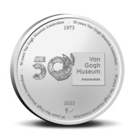 50 years Van Gogh Museum Medal in Coincard