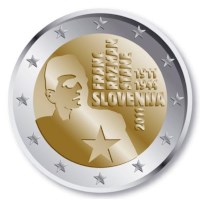 Slovenia 2 Euro "Franc Rozman" 2011 Proof