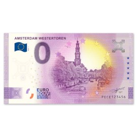 0 Euro Biljet "Westertoren"