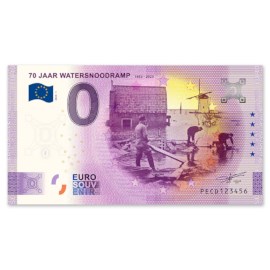 0 Euro Biljet "Watersnood"