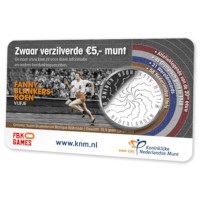 5 Euro 2018 Fanny Blankers Koen UNC Coincard