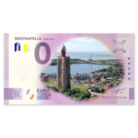 0 Euro Biljet "Westkapelle" - kleur