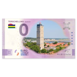 0 Euro Biljet "Brandaris" - kleur