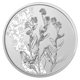 Oostenrijk 10 Euro "Vergeet-mij-nietje" 2023 Zilver BU