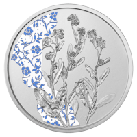 Oostenrijk 10 Euro "Vergeet-mij-nietje" 2023 Zilver Proof