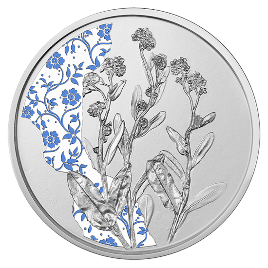 Oostenrijk 10 Euro "Vergeet-mij-nietje" 2023 Zilver Proof