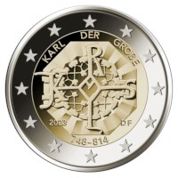 Allemagne 2 euros set « Charlemagne » 2023