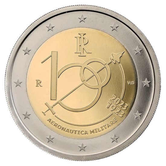 Italy 2 Euro "Air Force" 2023
