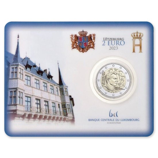 Luxembourg 2 euros « Comité Olympique » 2023 BU Coincard