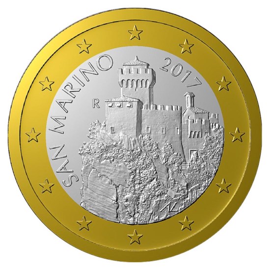 Saint-Marin 1 euro 2023 UNC
