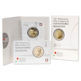 Italie 2 euros « Manzoni » 2023 BU Coincard