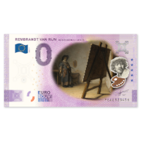 0 Euro Biljet "Rembrandt - Atelier" - kleur
