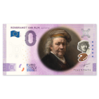 0 Euro Biljet "Rembrandt - Zelfportret" - kleur