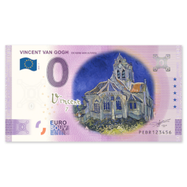 0 Euro Biljet "Van Gogh - Auvers" - kleur