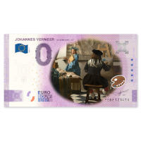 0 Euro Biljet "Vermeer - Schilderkunst" - kleur