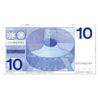10 Gulden "Frans Hals" 1968 ZFr+