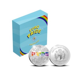 Malta 10 Euro 2023 “EuroPride Malta” Silver Prooflike