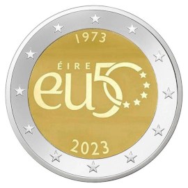 Irlande 2 euros « 50 ans d'adhésion à l'UE » 2023