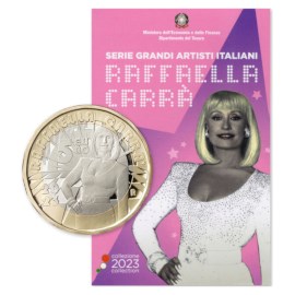 Italië 5 Euro "Raffaella Carrà" 2023