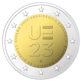 Espagne 2 Euro "Président de l'UE" 2023