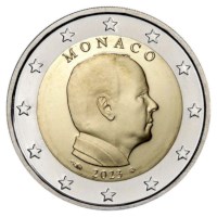 Monaco 2 euros 2023 UNC