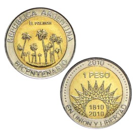Argentine 1 Peso « El Palmar » 2010