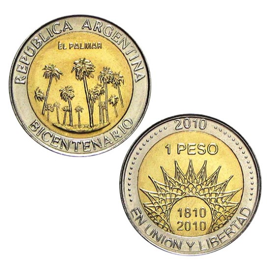 Argentinië 1 Peso "El Palmar" 2010