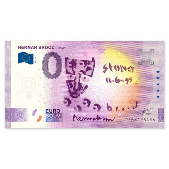 0 Euro Biljet Herman Brood -  Stoney