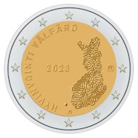 Finland 2 Euro "Gezondheidsdienst" 2023 Proof