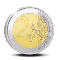 2 euromunt België 2024 ‘EU Voorzitterschap’ Proof in etui