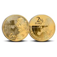Pièce de 2,5 euros Belgique 2024 « Annee James Ensor » BU dans une coincard NL